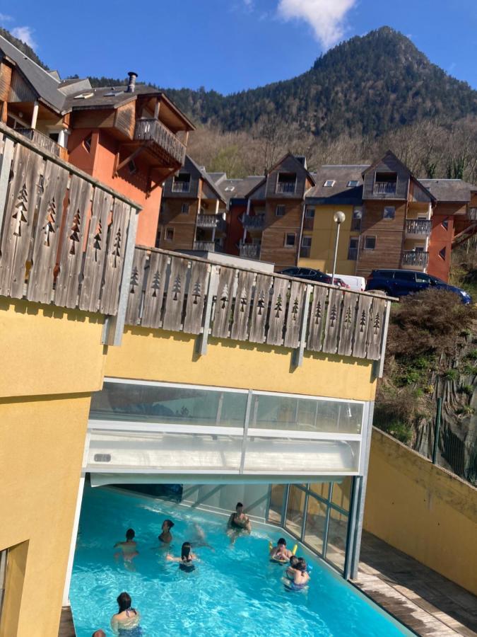 Appartement 4/6 Pers 38M2, Vue Montagne, Piscine Chauffee, 500M Centre Ville Cauterets Exterior photo